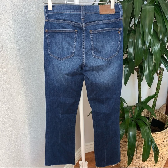 MADEWELL Cali Demi-Boot Jeans: Raw-Hem Edition - Picture 5 of 10